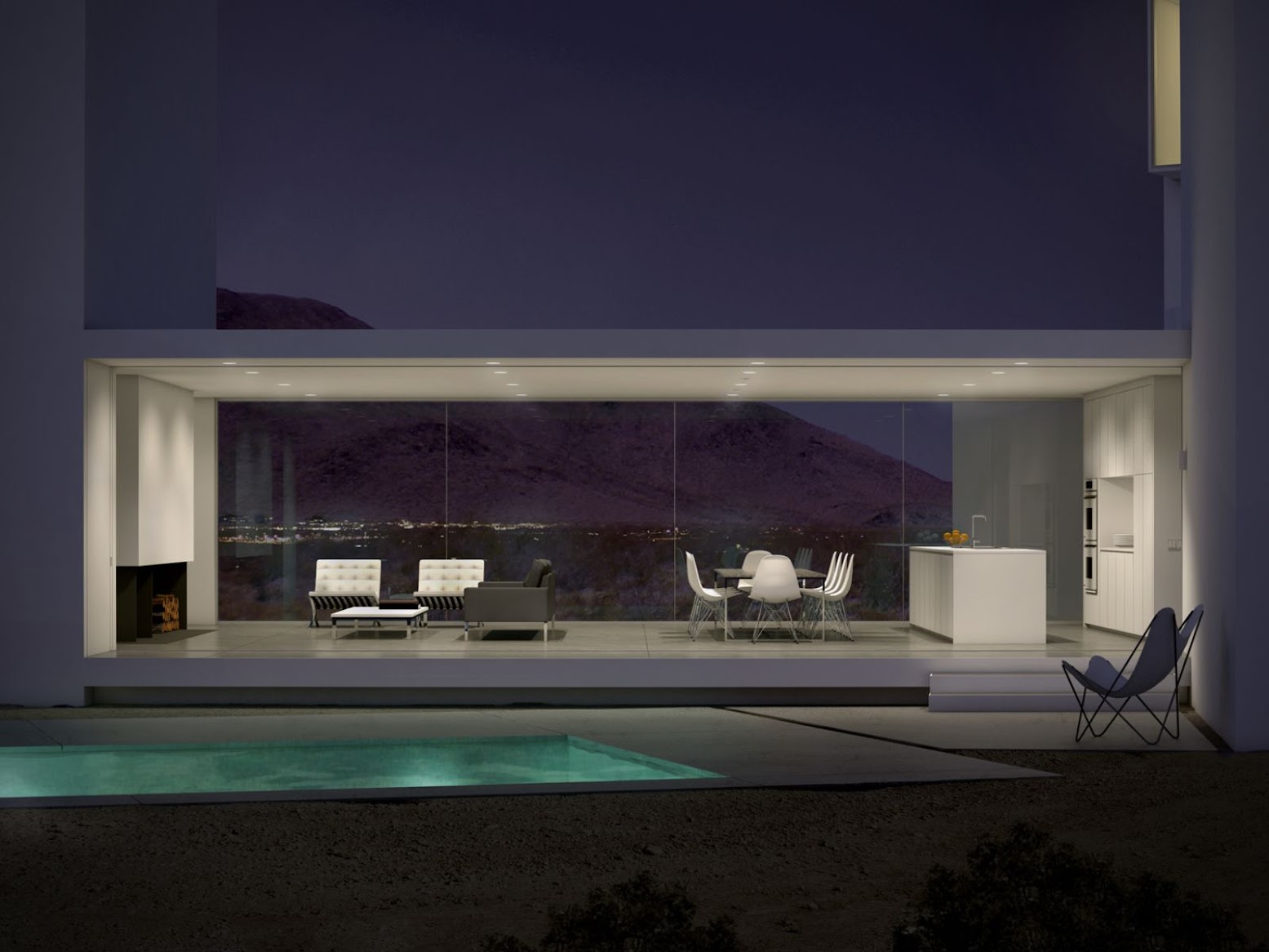 Four Eyes House by Edward Ogosta Architecture