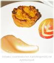 Schales (saarländisches Kartoffelgericht) mit Apfelkompott Schales (saarländisches Kartoffelgericht) mit Apfelkompott