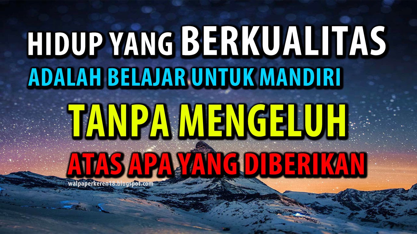 Kata Kata Motivasi Wallpaper Kata Kata Sms