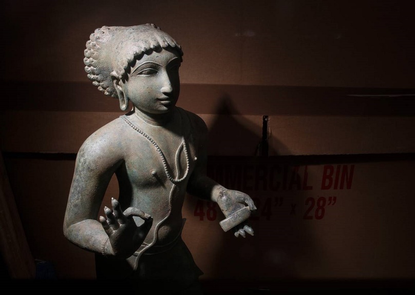 Looted Indian statue recovered Looted Indian statue recovered