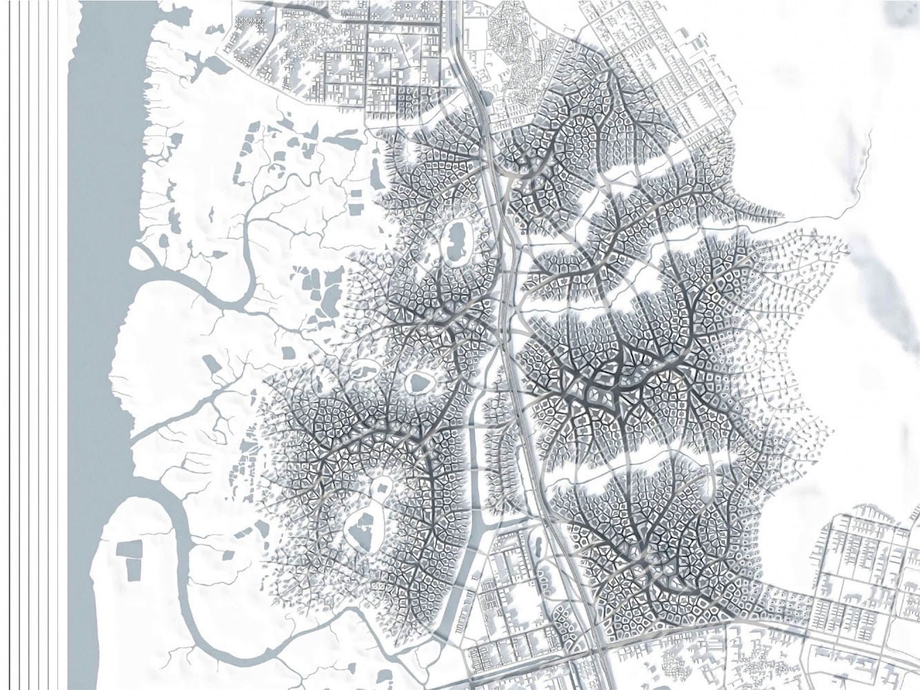 1号 Fuqian Rd, Yuexiu, Guangzhou, Quantung, Cina, 510055: Urban Field - Adaptive Urban Fabric