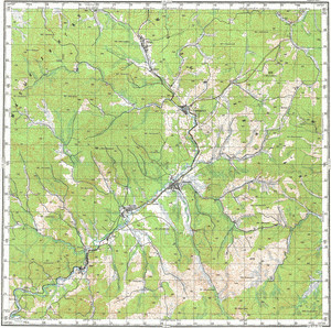 Уменьшенное изображение Карта 200k--m52-34