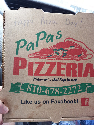 Pizza Delivery «Papas Pizzeria», reviews and photos, 4053 S Lapeer Rd A, Metamora, MI 48455, USA