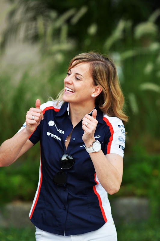 Сьюзи Вольф на Гран-при Бахрейна 2013