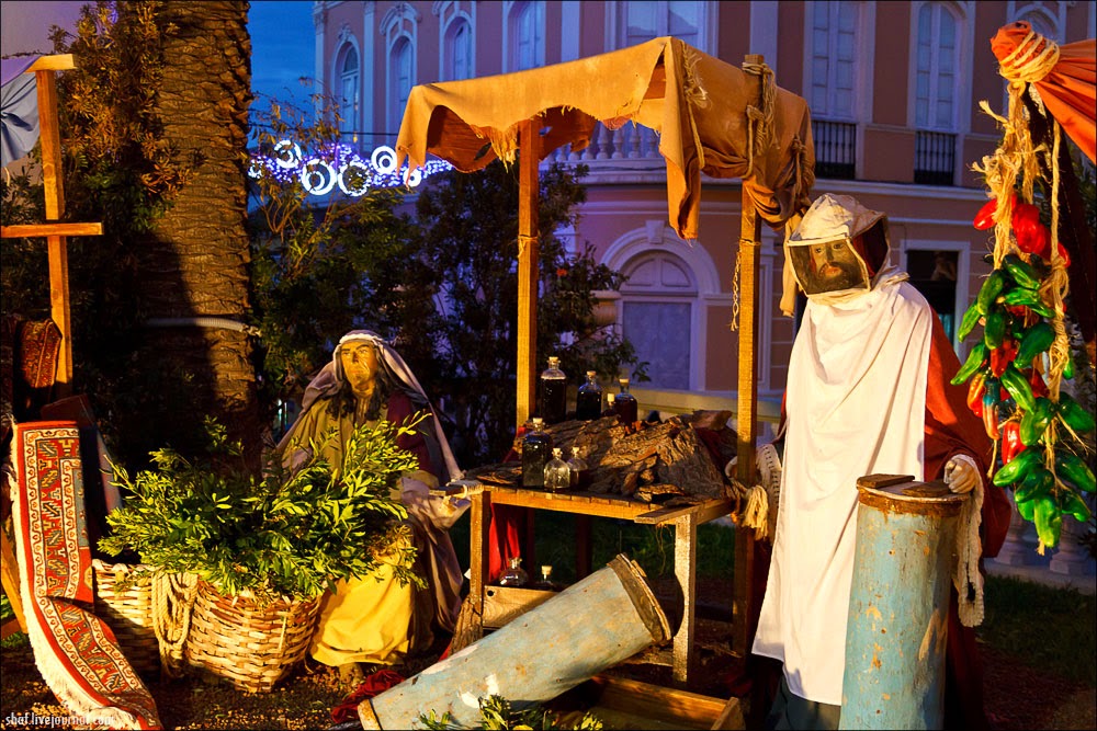 Ла-Оротава, Тенерифе, Канарские острова, Рождественский вертеп  | La Orotava, Tenerife, Canary Islands,  Christmas Nativity scene