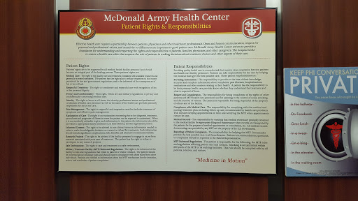 Hospital «McDonald Army Health Center», reviews and photos