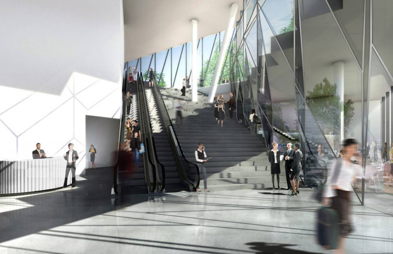 Solar Carve Tower by Studio Gang Architects