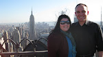 After arriving at JFK and taking a cab to where I was stuck at work, we went to the Top of the Rock on a beautiful May day After arriving at JFK and taking a cab to where I was stuck at work, we went to the Top of the Rock on a beautiful May day