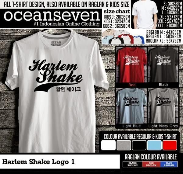 Music T Shirt Harlem Shake Logo