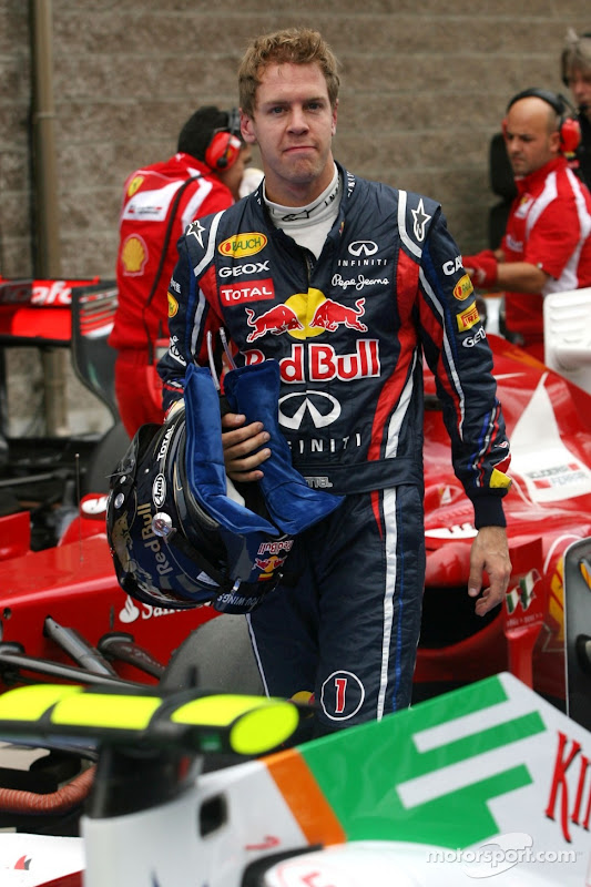 Себастьян Феттель изумлен болидом McLaren после квалификации на Гран-при Кореи 2011