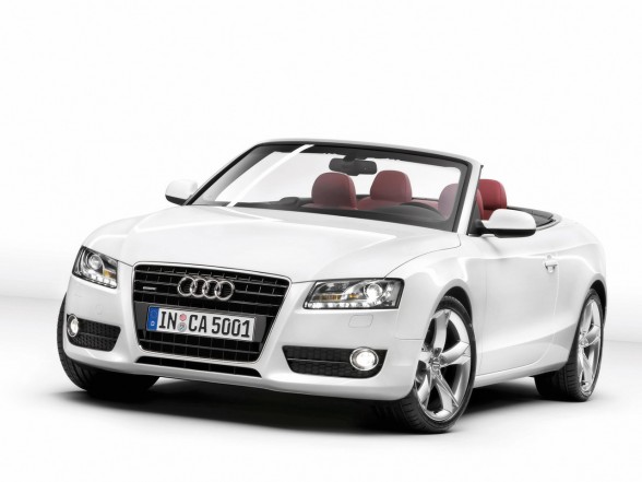 Audi A5 Convertible 2010 - Front Angle View