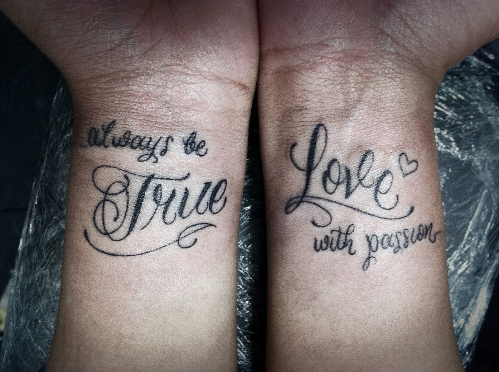Matching Relationship Tattoos