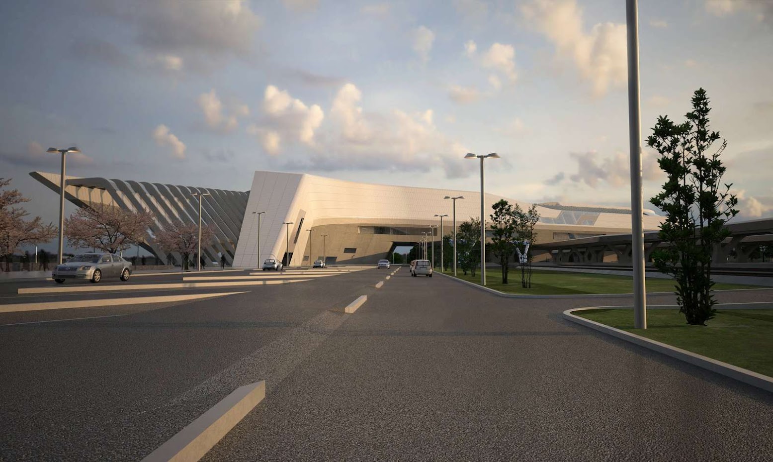 start of work on the station Afragola by