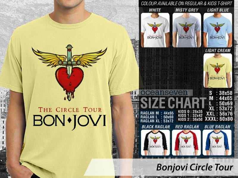 KAOS Bonjovi 19 Rock Band Legends distro ocean seven