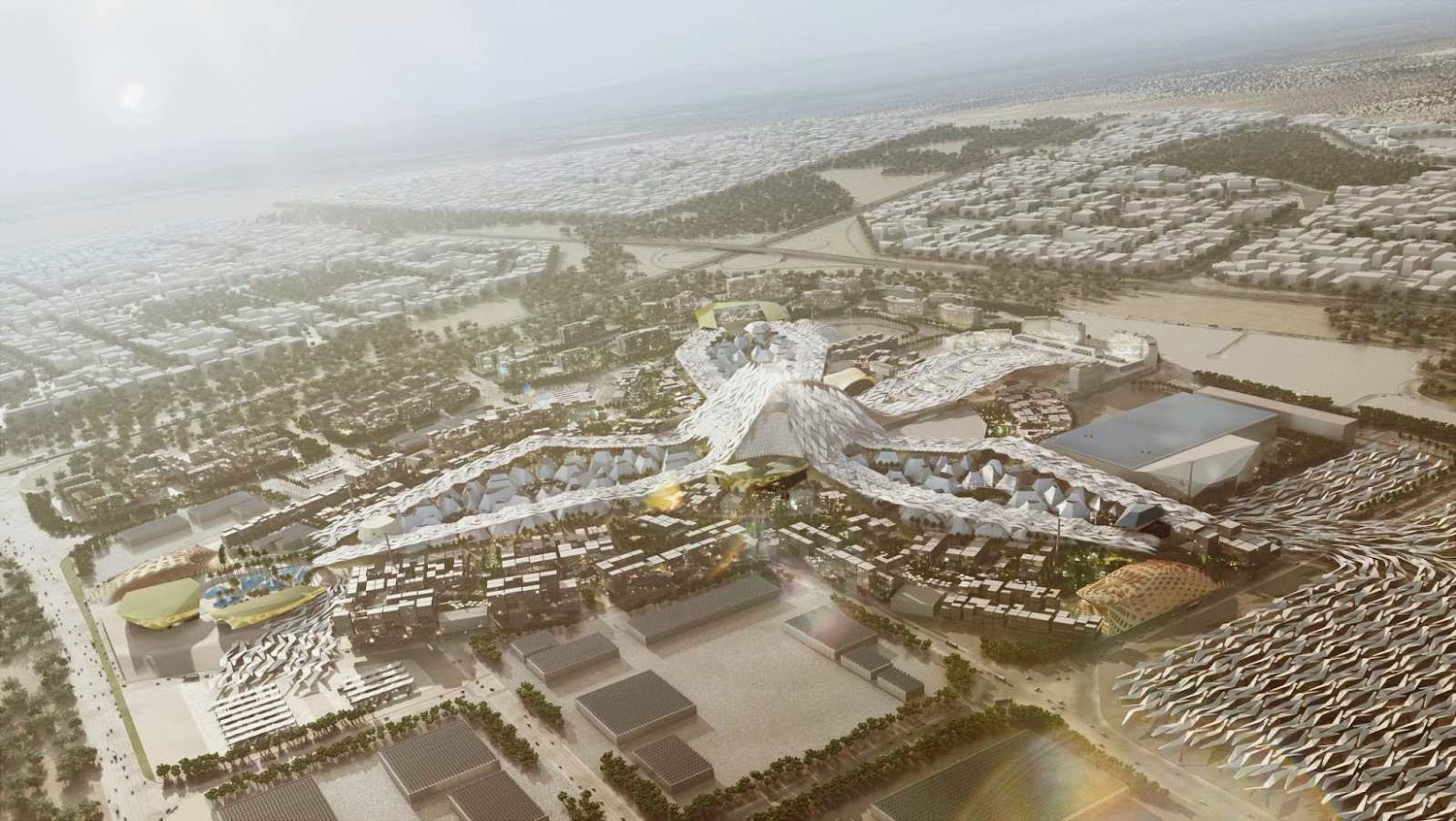 Master Plan Dubai World Expo 2020 by HOK