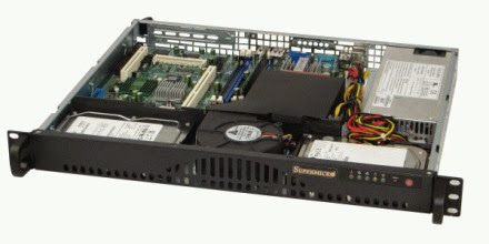 Case server bertipe rackmount 1U