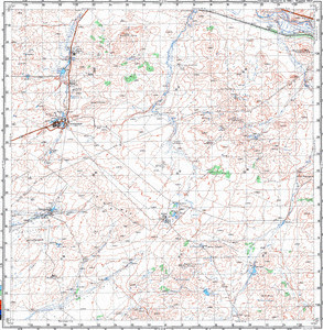 Уменьшенное изображение Карта 100k--m43-076