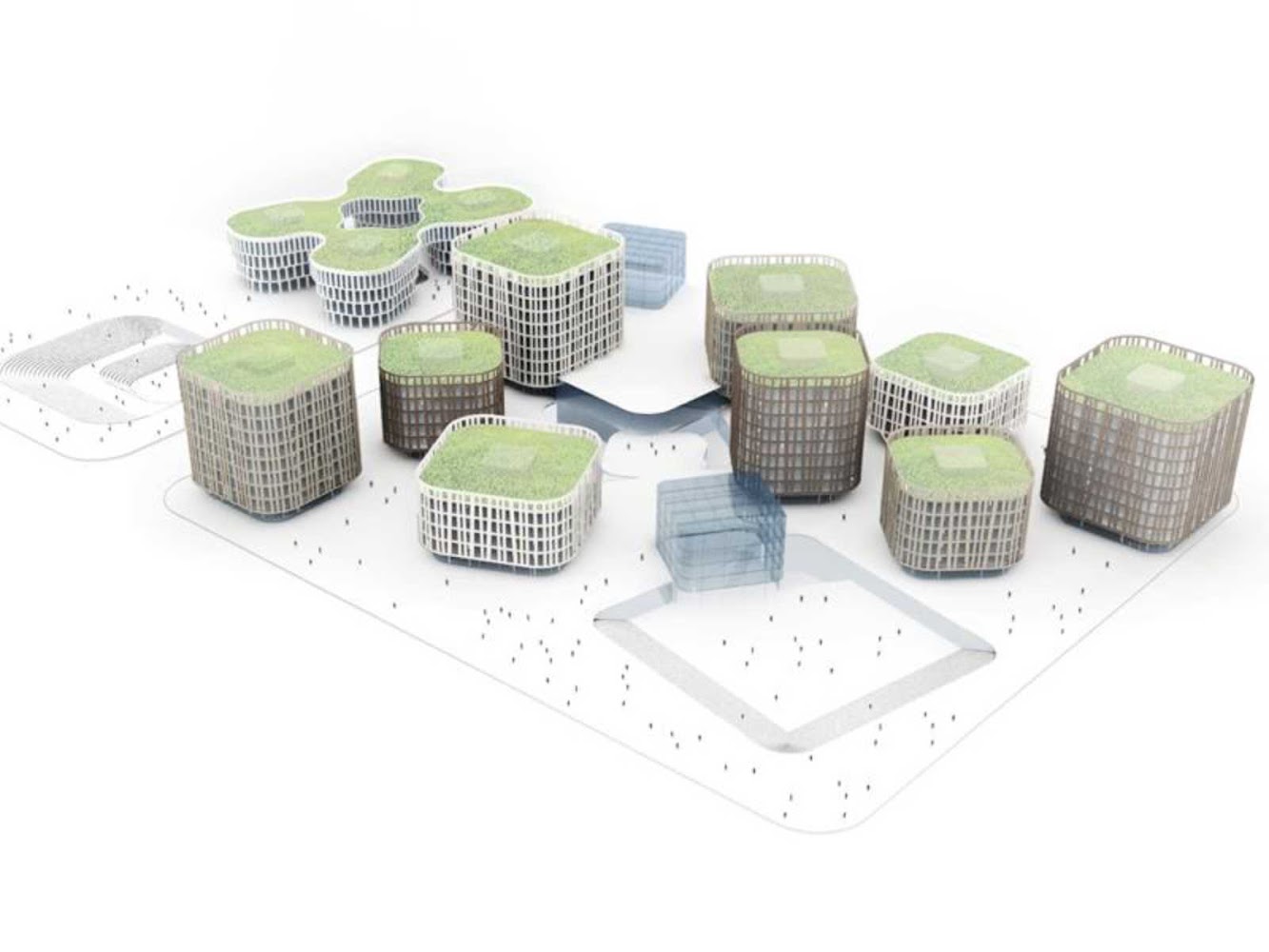 Hongqiao Cbd by Mvrdv