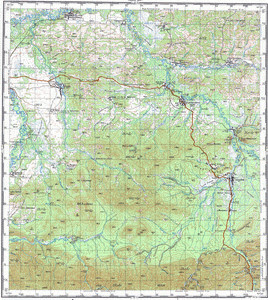 Уменьшенное изображение Карта 100k--n46-102