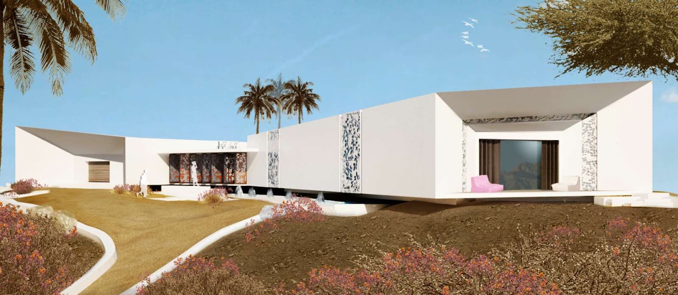 Alkhozama Desert House by Ark Kassam Architects
