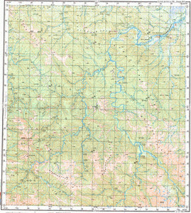 Уменьшенное изображение Карта 200k--n47-22