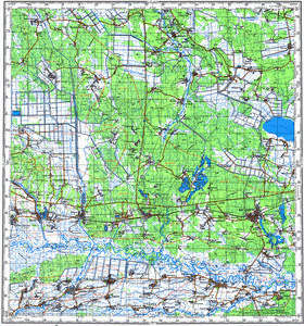 Уменьшенное изображение Карта 200k--n35-34--(1983)