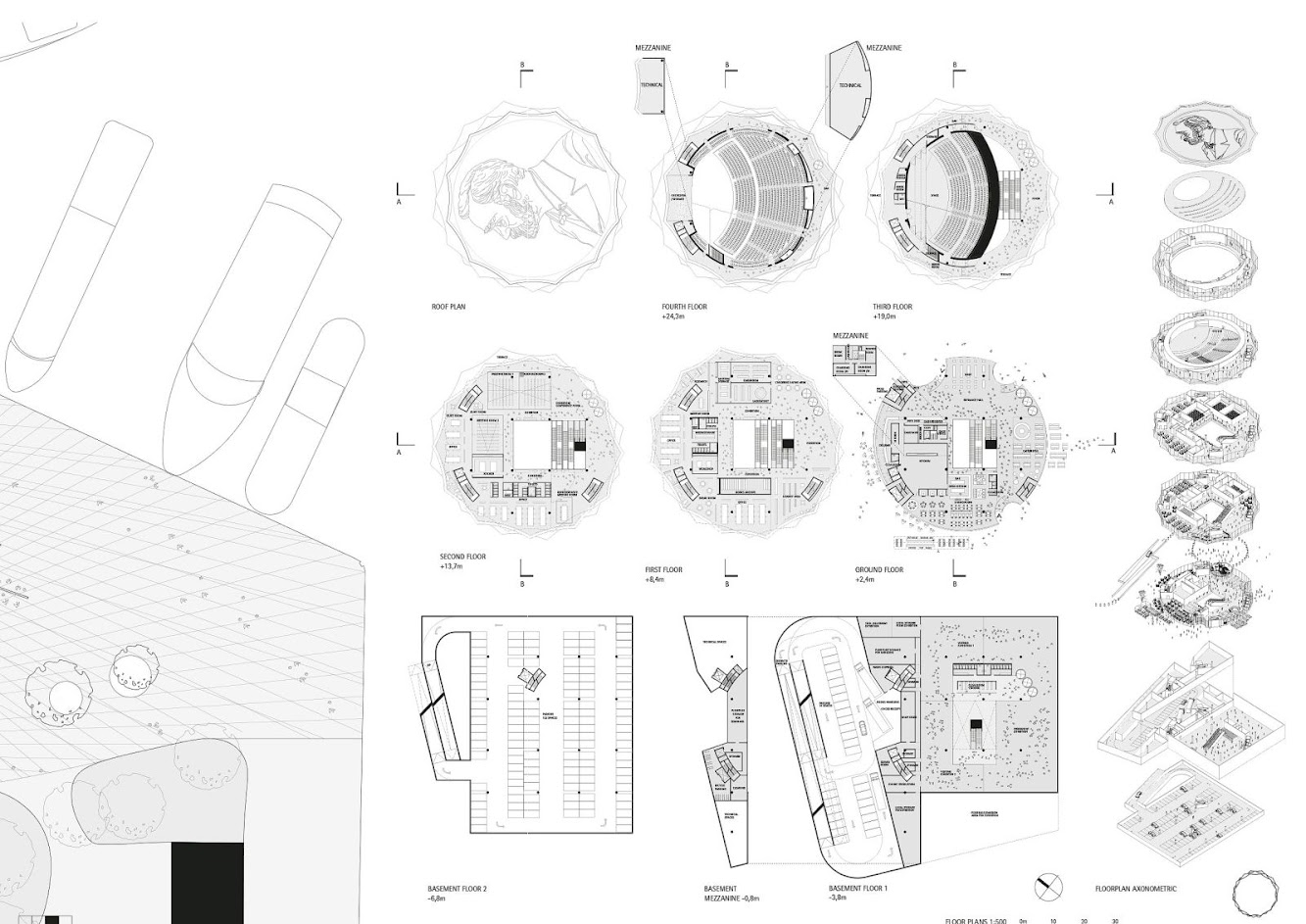 The Nobel Snowflake by Wingardh Arkitektkontor