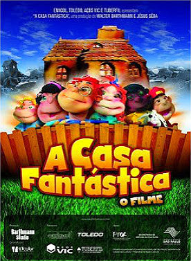 Filme Poster A Casa Fantástica – O Filme DVDRip XviD & RMVB Nacional