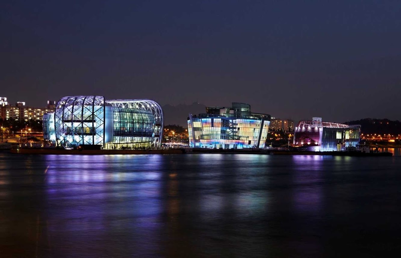Seoul Floating Islands by H Architecture