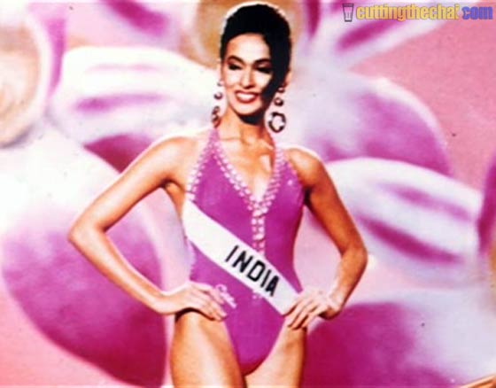 Madhu Sapre (Childhood and Miss India, Miss Universe pageant photos)