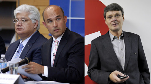 CEO RIM Thorsten heins - Jim balsillie dan mike lazaridis foto