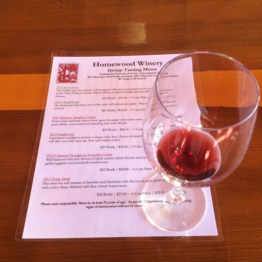 Winery «Homewood Winery», reviews and photos, 23120 Burndale Rd, Sonoma, CA 95476, USA