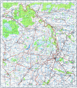 Уменьшенное изображение Карта 100k--n34-046