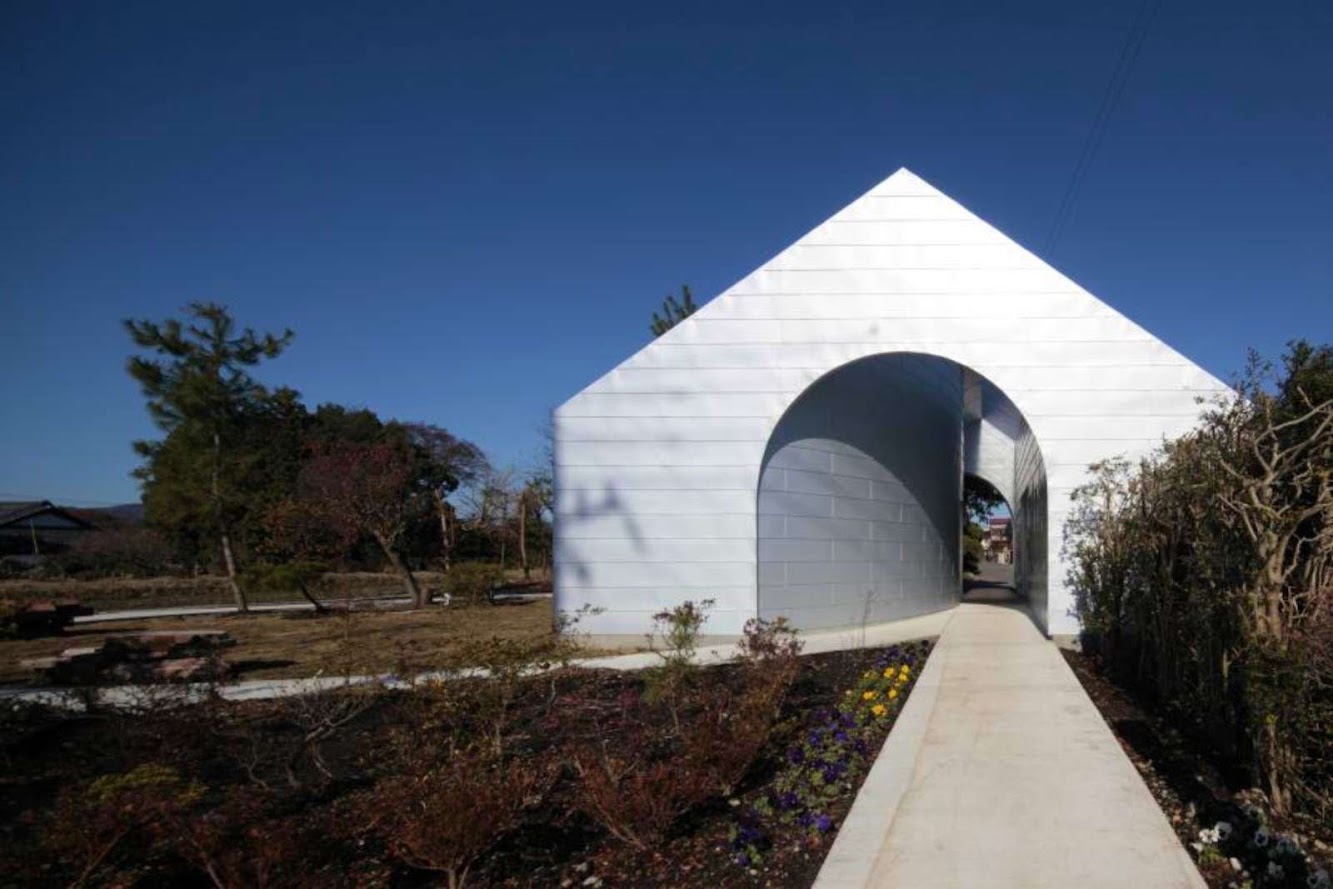 Utsunomiya, Prefettura di Tochigi, Giappone: Shirasagi Museum by Ua Arhitects