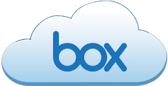 Logo layanan cloud storage Box.net Logo layanan cloud storage Box.net