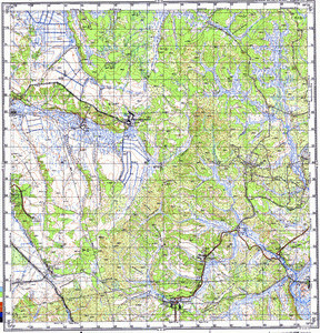 Уменьшенное изображение Карта 100k--m52-068