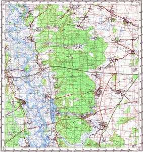 Уменьшенное изображение Карта 100k--m36-014--(1983)