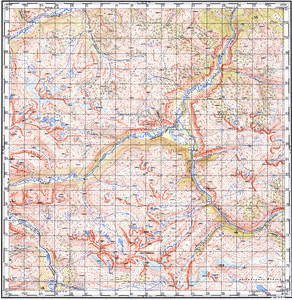 Топографические карты Генштаба России. M-45.