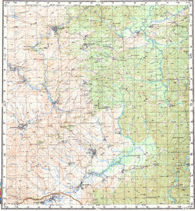 Уменьшенное изображение Карта 200k--n45-27
