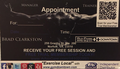 Gym «Gym Downtown», reviews and photos, 259 Granby St # 200, Norfolk, VA 23510, USA