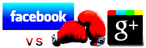 blog title Facebook vs Google+ The Rivalry Continues Circles n Smart Lists