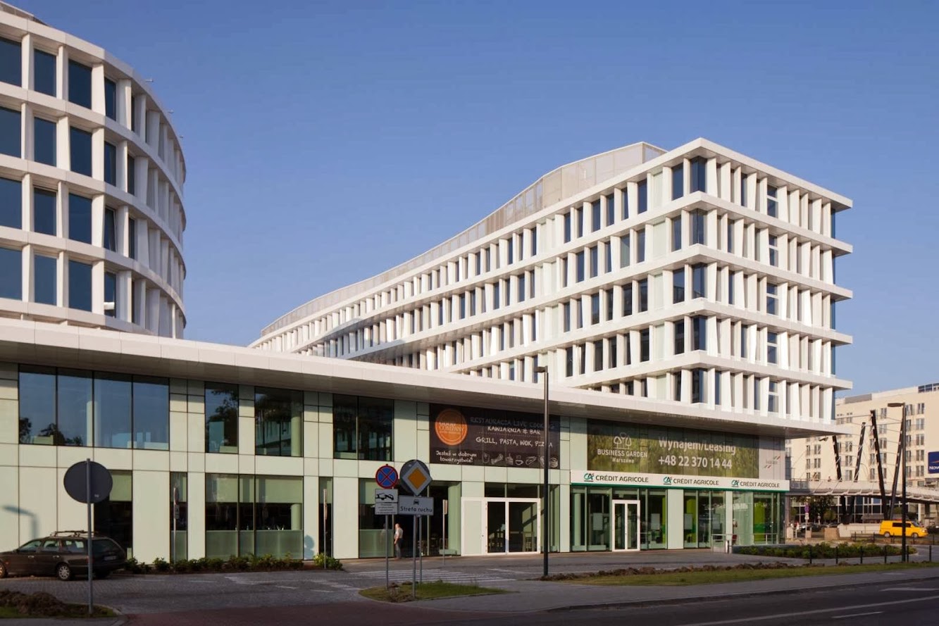 Business Garden Warszawa Hotel by Fuksas