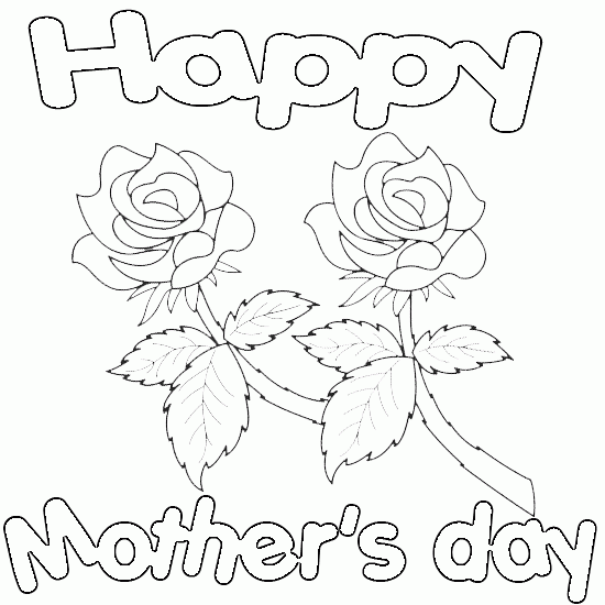 Mothers Coloring Pages free For Kids - mothers day coloring pages for kids
