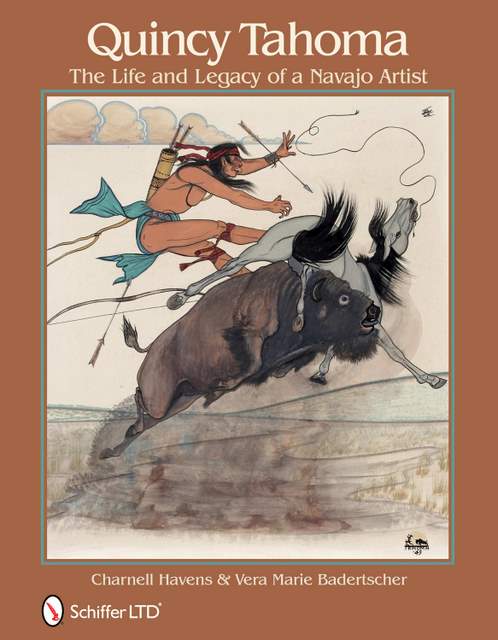 book cover for Quincy Tahoma: The Life and Legacy of a Navajo Artist