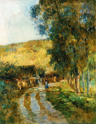 Albert Lebourg - Road in the Vallee de L'Iton