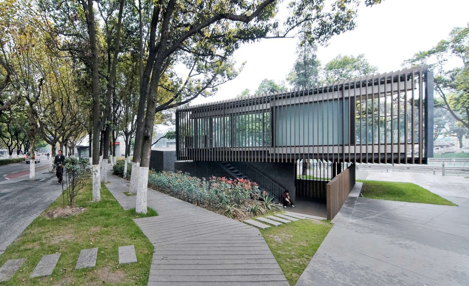 Riverside Park Pavilion by Vector Architects