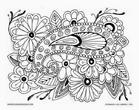 abstract printable coloring pages - Fruit Abstract Coloring Pages Kids Activities Blog