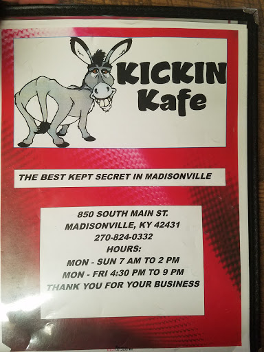 American Restaurant «Kickin Bar & Grill», reviews and photos, 850 S Main St, Madisonville, KY 42431, USA