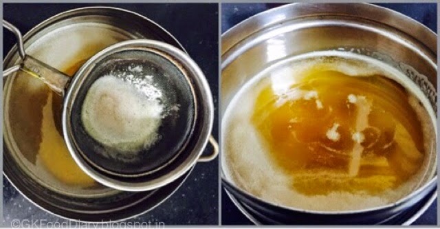 Homemade Ghee Recipe for Babies (From Butter) | How to Make Ghee at Home 6