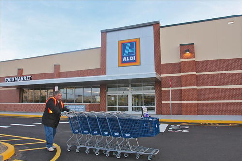 Grocery Store «Aldi», reviews and photos, 367 Sunrise Hwy North Service Rd, Patchogue, NY 11772, USA
